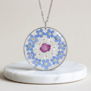 collar hortensia y no me olvides (copia)