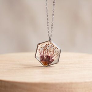 collar estambres de flor de durazno (copia)