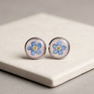 aros stud no me olvides (copia)